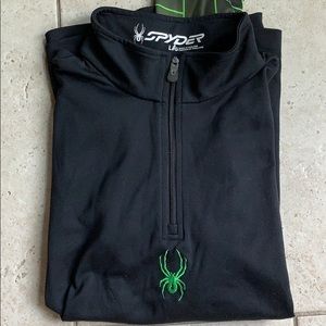 Boys long sleeve base-layer, Spyder, large